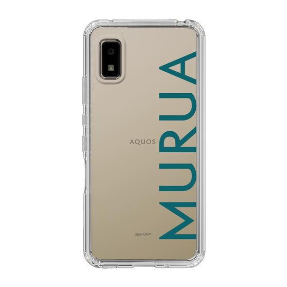 スリムプロテクションケース［ MURUA - ロゴ - Green ］