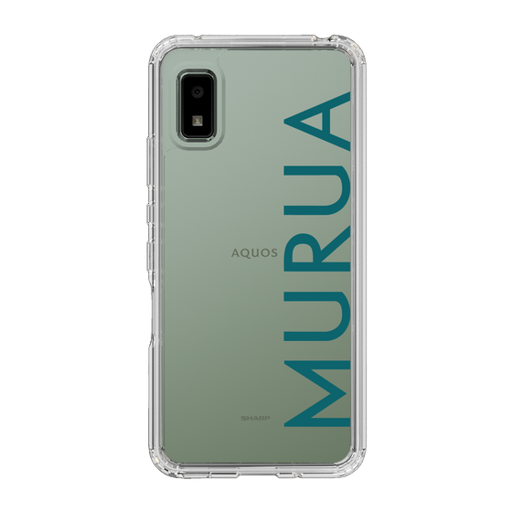 スリムプロテクションケース［ MURUA - ロゴ - Green ］
