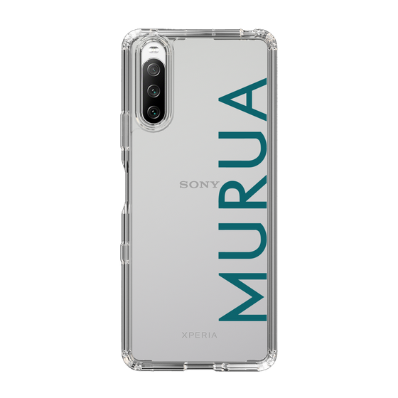 スリムプロテクションケース［ MURUA - ロゴ - Green ］