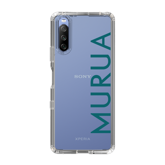 スリムプロテクションケース［ MURUA - ロゴ - Green ］