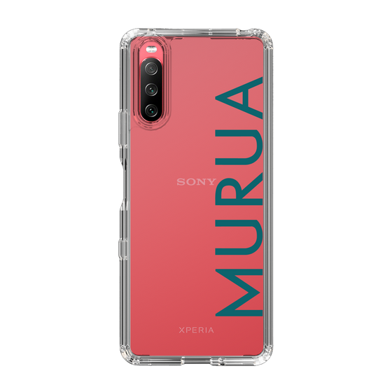 スリムプロテクションケース［ MURUA - ロゴ - Green ］