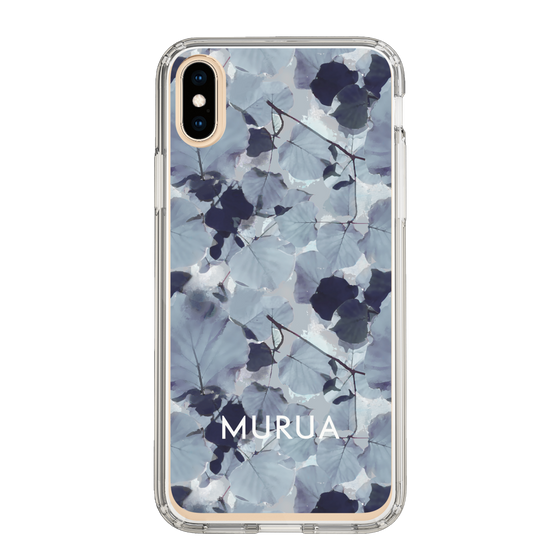 スリムプロテクションケース［ MURUA - アートプリント - Gray ］