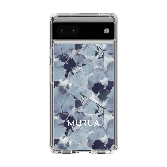 スリムプロテクションケース［ MURUA - プリント - Gray ］