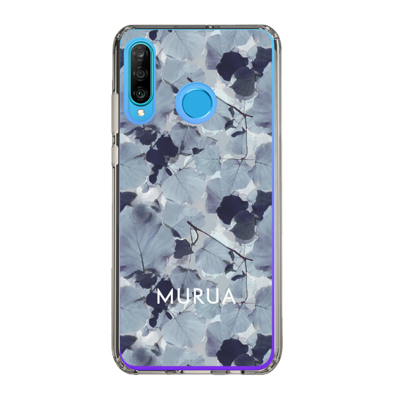 スリムプロテクションケース［ MURUA - プリント - Gray ］