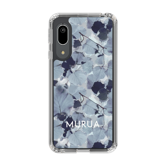 スリムプロテクションケース［ MURUA - アートプリント - Gray ］