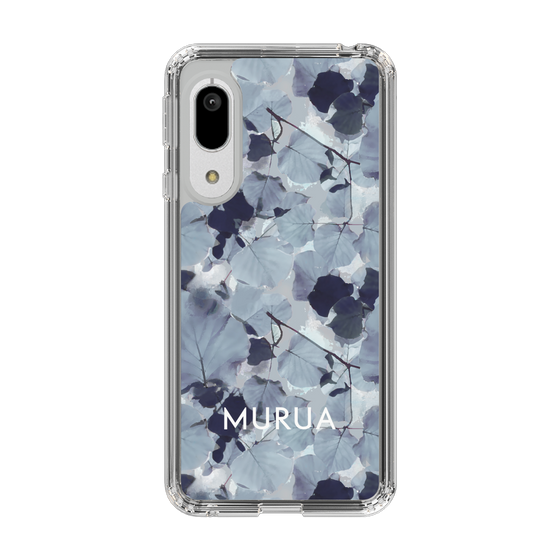 スリムプロテクションケース［ MURUA - プリント - Gray ］