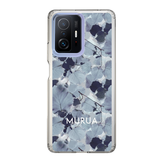 スリムプロテクションケース［ MURUA - プリント - Gray ］