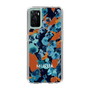スリムプロテクションケース［ MURUA - アートプリント - Navy × Orange ］