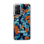 スリムプロテクションケース［ MURUA - プリント - Blue × Orange ］