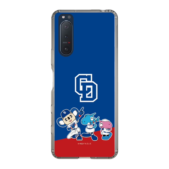 スリムプロテクションケース［ 中日ドラゴンズ - エンブレム集合デザイン ］