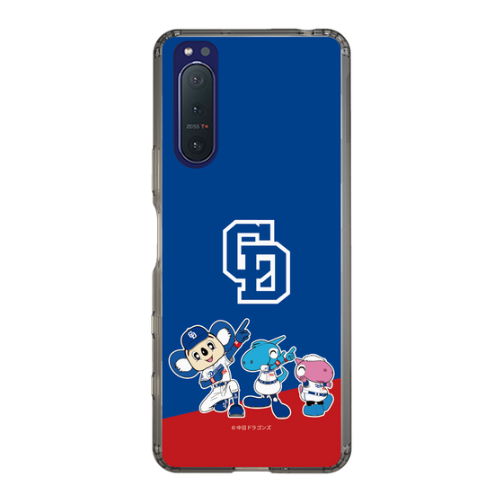 スリムプロテクションケース［ 中日ドラゴンズ - エンブレム集合デザイン ］