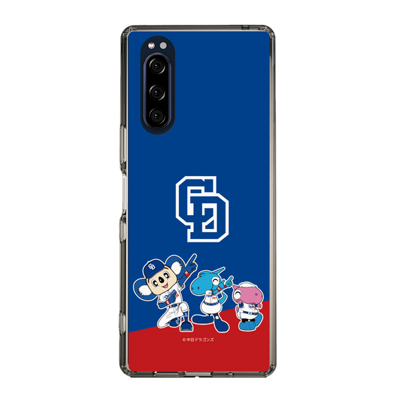 スリムプロテクションケース［ 中日ドラゴンズ - エンブレム集合デザイン ］