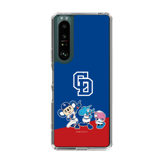 スリムプロテクションケース［ 中日ドラゴンズ - エンブレム集合デザイン ］