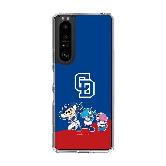 スリムプロテクションケース［ 中日ドラゴンズ - エンブレム集合デザイン ］