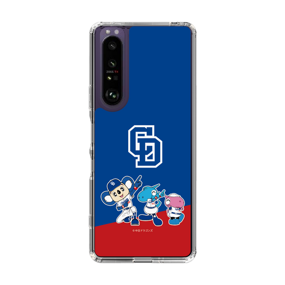 スリムプロテクションケース［ 中日ドラゴンズ - エンブレム集合デザイン ］