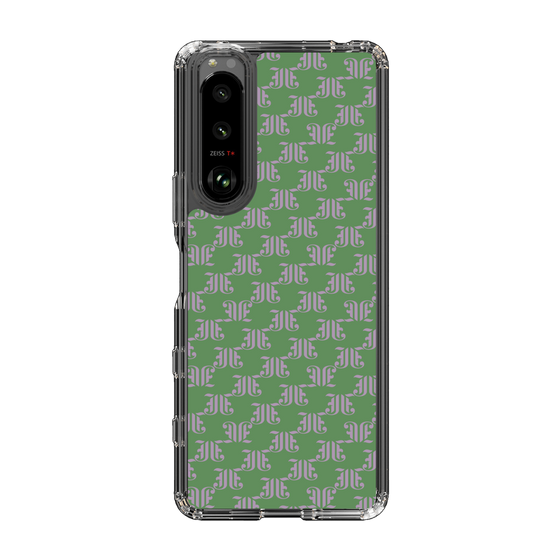 スリムプロテクションケース［ jouetie - モノグラム - Green ］