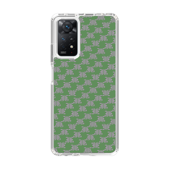 スリムプロテクションケース［ jouetie - モノグラム - Green ］