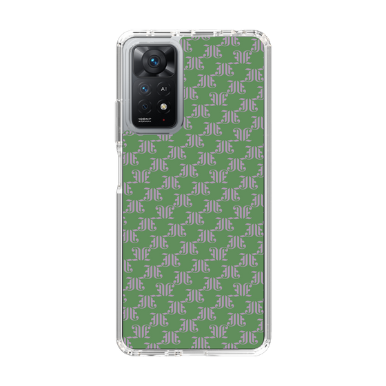 スリムプロテクションケース［ jouetie - モノグラム - Green ］