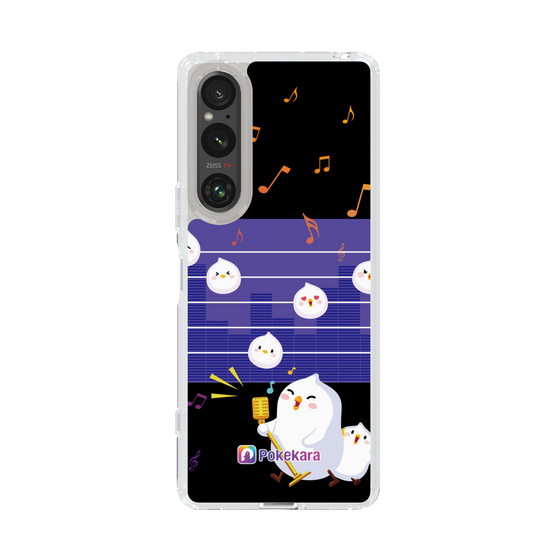 スリムプロテクションケース［ ポケカラ-歌が大好きなポケ子 ］