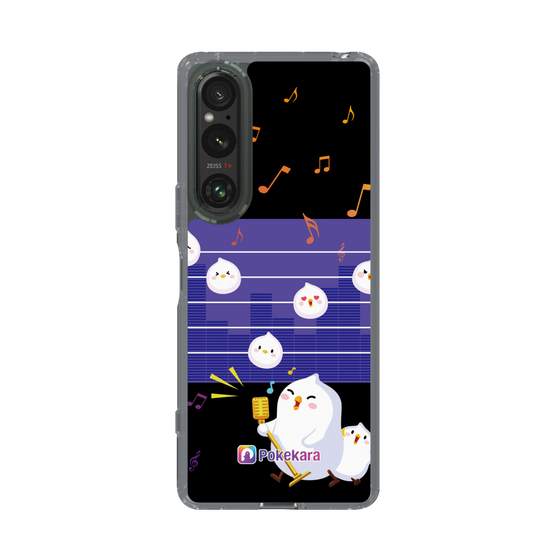 スリムプロテクションケース［ ポケカラ-歌が大好きなポケ子 ］