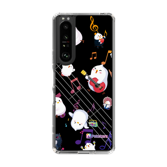 スリムプロテクションケース［ ポケカラ-ロック風ポケ子 ］
