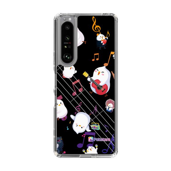 スリムプロテクションケース［ ポケカラ-ロック風ポケ子 ］