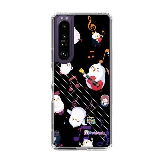スリムプロテクションケース［ ポケカラ-ロック風ポケ子 ］