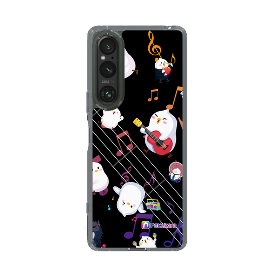 スリムプロテクションケース［ ポケカラ-ロック風ポケ子 ］