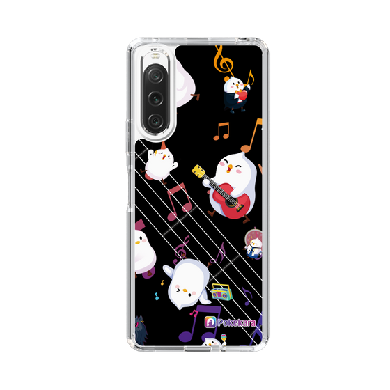 スリムプロテクションケース［ ポケカラ-ロック風ポケ子 ］