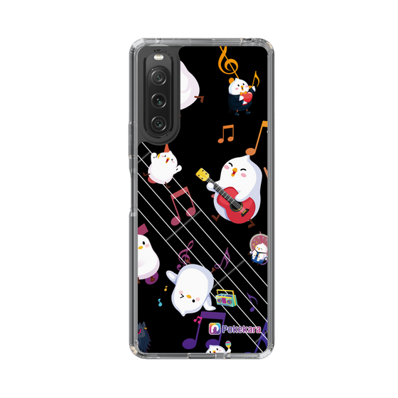 スリムプロテクションケース［ ポケカラ-ロック風ポケ子 ］