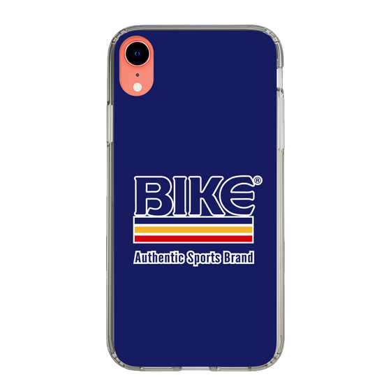 スリムプロテクションケース［ BIKE ATHLETIC - ロゴ - Blue ］