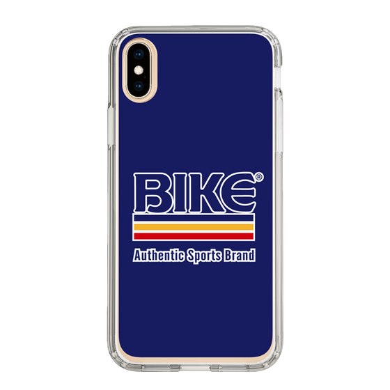 スリムプロテクションケース［ BIKE ATHLETIC - ロゴ - Blue ］