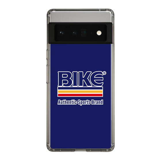 スリムプロテクションケース［ BIKE ATHLETIC - ロゴ - Blue ］