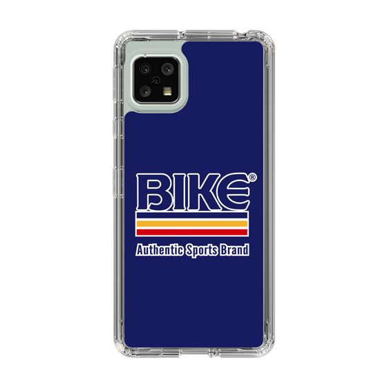 スリムプロテクションケース［ BIKE ATHLETIC - ロゴ - Blue ］