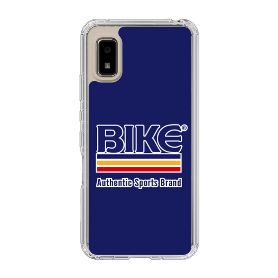 スリムプロテクションケース［ BIKE ATHLETIC - ロゴ - Blue ］