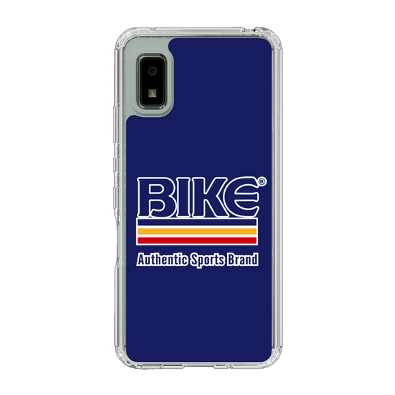 スリムプロテクションケース［ BIKE ATHLETIC - ロゴ - Blue ］