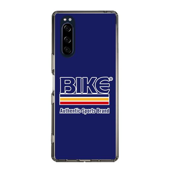 スリムプロテクションケース［ BIKE ATHLETIC - ロゴ - Blue ］