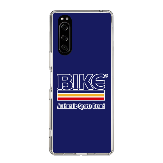 スリムプロテクションケース［ BIKE ATHLETIC - ロゴ - Blue ］