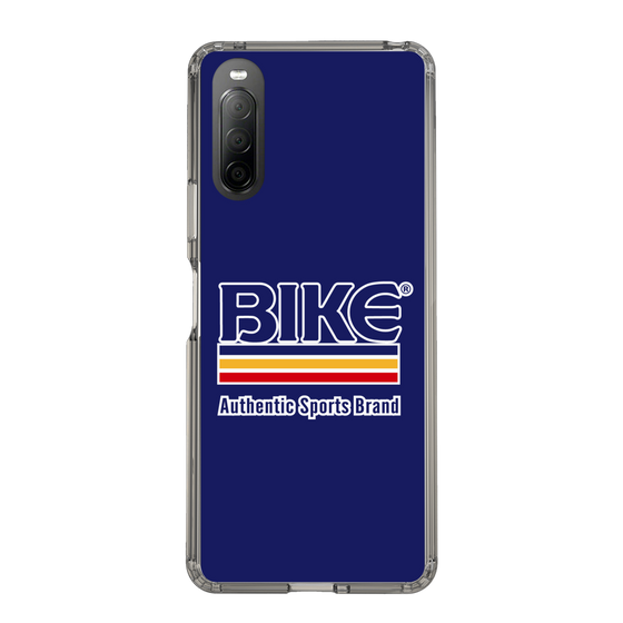 スリムプロテクションケース［ BIKE ATHLETIC - ロゴ - Blue ］