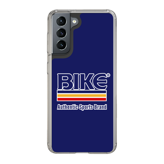 スリムプロテクションケース［ BIKE ATHLETIC - ロゴ - Blue ］