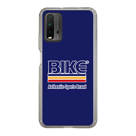 スリムプロテクションケース［ BIKE ATHLETIC - ロゴ - Blue ］