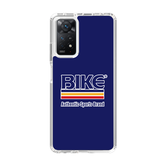 スリムプロテクションケース［ BIKE ATHLETIC - ロゴ - Blue ］