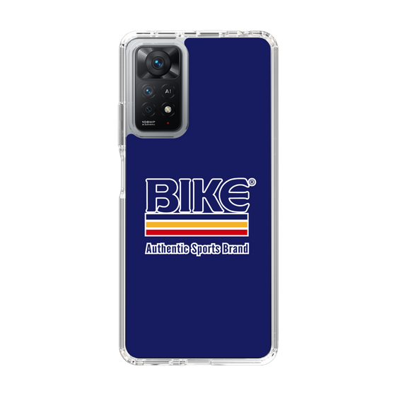 スリムプロテクションケース［ BIKE ATHLETIC - ロゴ - Blue ］