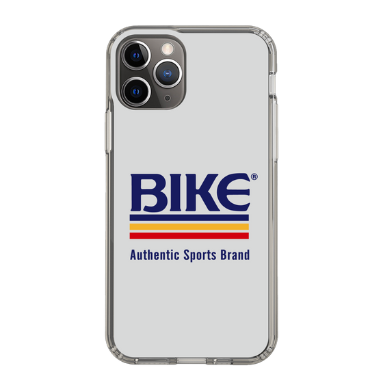 スリムプロテクションケース［ BIKE ATHLETIC -ロゴ - White ］