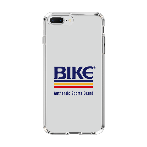 スリムプロテクションケース［ BIKE ATHLETIC -ロゴ - White ］