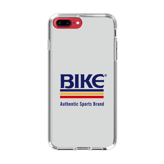 スリムプロテクションケース［ BIKE ATHLETIC -ロゴ - White ］