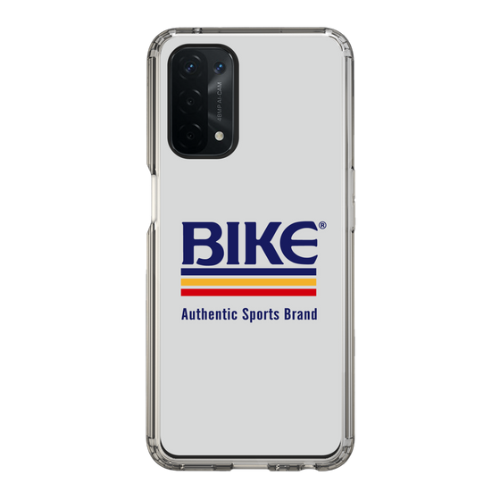 スリムプロテクションケース［ BIKE ATHLETIC -ロゴ - White ］