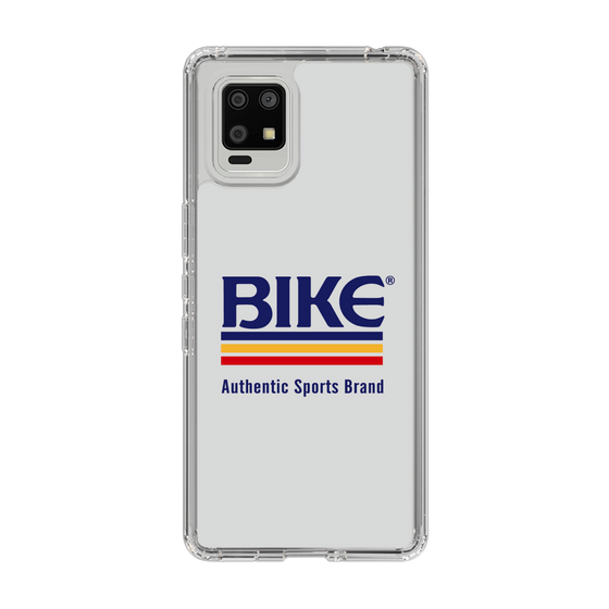 スリムプロテクションケース［ BIKE ATHLETIC -ロゴ - White ］