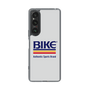 スリムプロテクションケース［ BIKE ATHLETIC -ロゴ - White ］