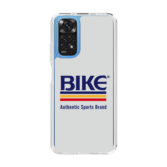 スリムプロテクションケース［ BIKE ATHLETIC -ロゴ - White ］